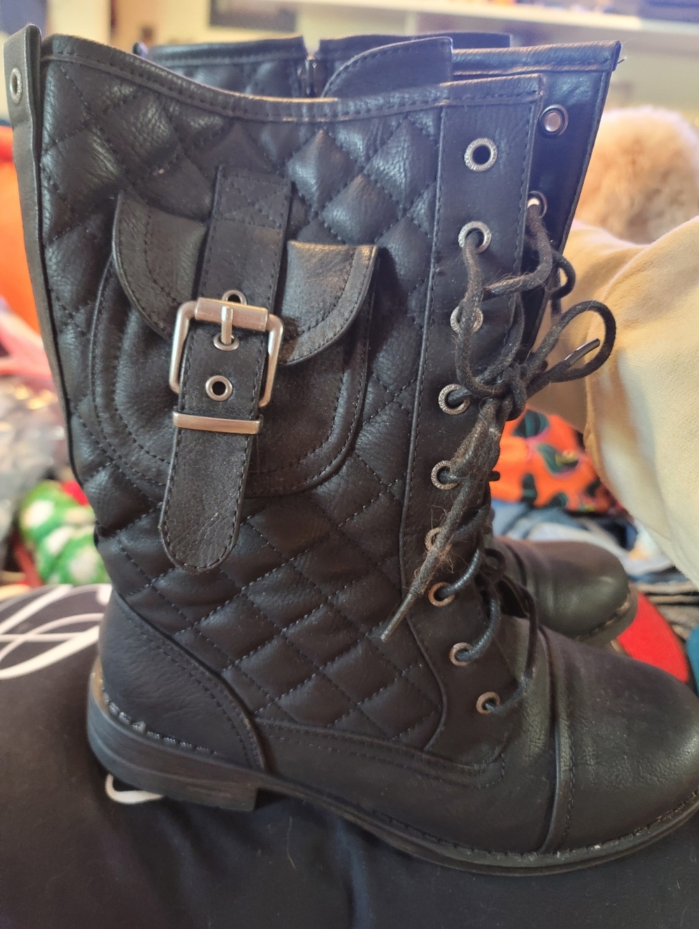 Black Global Win Boots